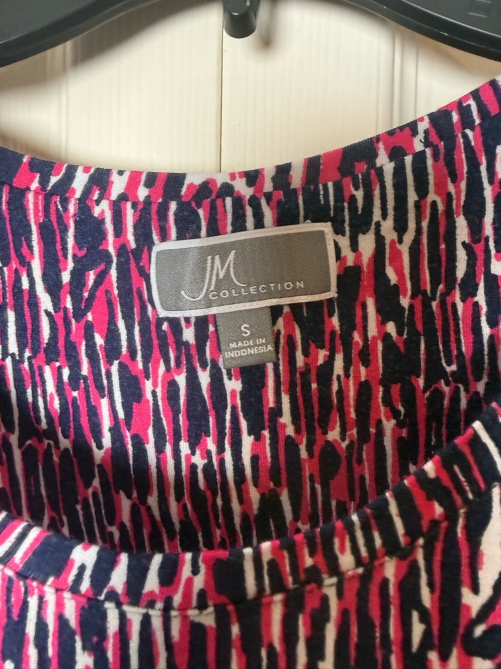 JM‎ Collection Patterned Blouse Top - Picture 5 of 5